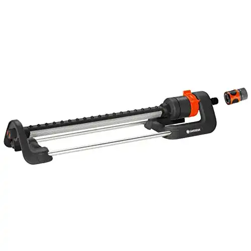 Gardena Oszillierender Sprinkler N2084FP für bis zu 3200 m²