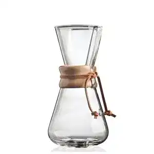 Pour-over Kaffeebereiter Chemex Drip Coffee Maker für 1 bis 3 Tassen