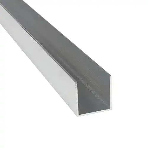 Aluminium U-Profile von Metalxact 50 x 50 x 4 mm