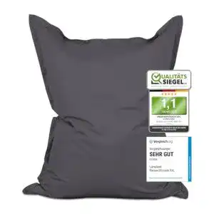 Lumaland Riesensitzsack XXL 140×180 cm für Outdoor und Indoor