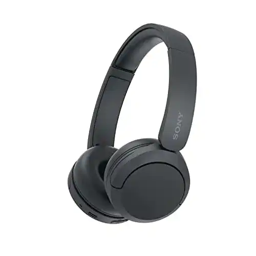 Sony WH-CH520 Kabellose Bluetooth-Kopfhörer mit 50 Stunden Akkulaufzeit