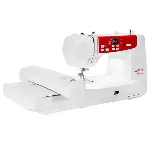 Veritas Näh- und Stickmaschine Florence Computer-Nähmaschine mit 120 Programmen
