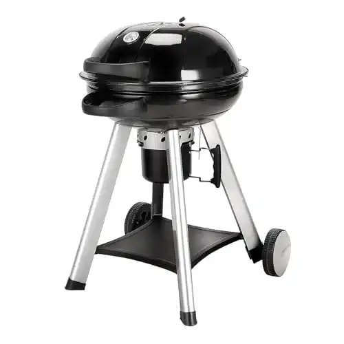 Holzkohlegrill Taino Neo Kugelgrill mit klappbarem Deckel und Thermometer
