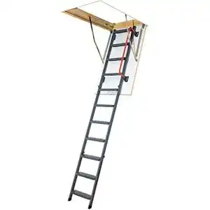 Bodentreppe 130 x 70 cm Fakro LMK mit Metallleiter