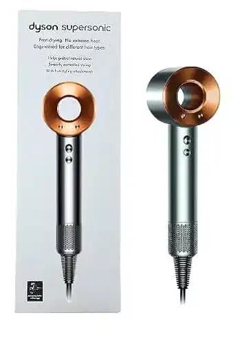 Haartrockner Dyson Supersonic HD07 Xmas Edition in Kupfer und Silber