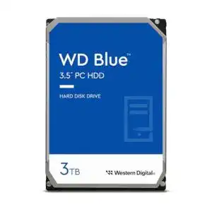 3TB interne Festplatte WD Blue 3 TB, 3,5 Zoll, hohe Zuverlässigkeit