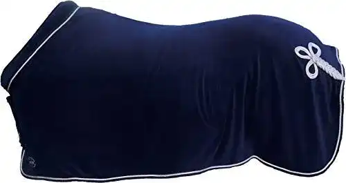 Abschwitzdecke HKM 72246900.0018 Fleecedecke mit Kragen