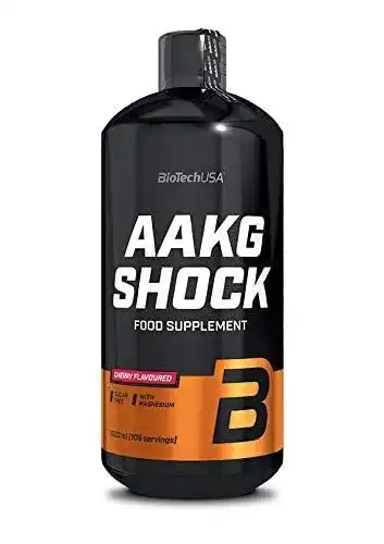 AAKG BioTechUSA Shock – Flüssige Pre-Workout Formel mit AAKG und Magnesium