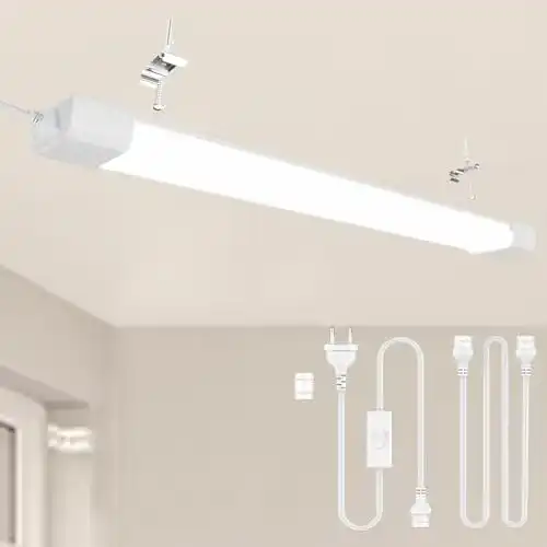 Leuchtstofflampe Modlicht LED Feuchtraumleuchte 120 cm mit Stecker