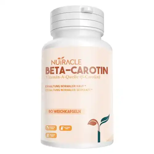 Beta-Carotin Nutracle 80 Kapseln für Haut und Augen