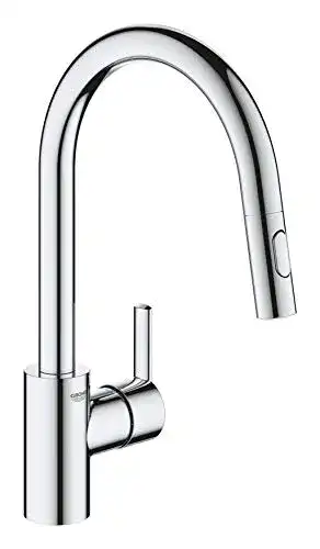 Grohe Feel Küchenarmatur mit ausziehbarer Brause und 2 Strahlarten