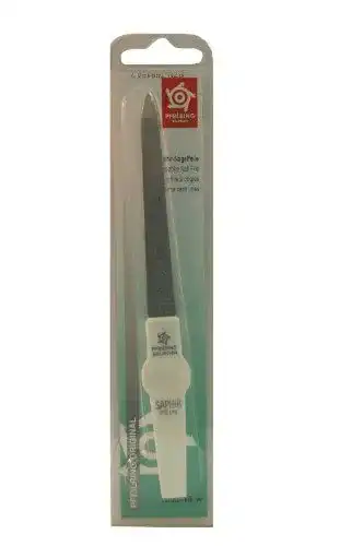 Saphir Nagelfeile Pfeilring, weiß, 16 cm