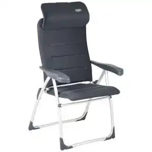 Crespo Campingstuhl AA-215/82 Air-Elite Kompakt, anthrazit, 58 x 64 x 118 cm