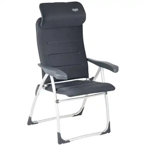 Crespo Campingstuhl AA-215/82 Air-Elite Kompakt, anthrazit, 58 x 64 x 118 cm