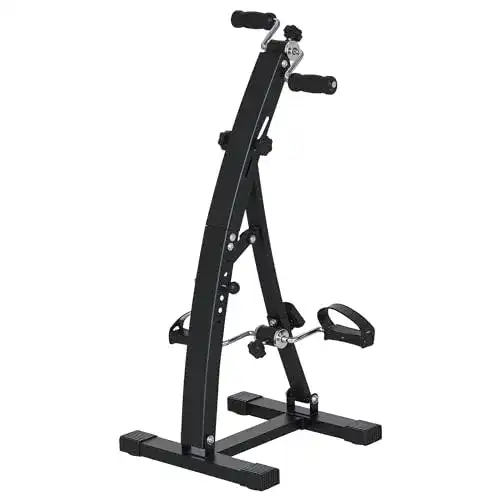 Pedaltrainer für Senioren von HOMCOM – Kompaktes Fitnessgerät