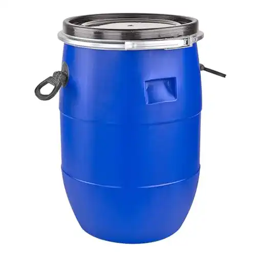 Kunststofffass für Maische und Wein – 60 Liter Weithalsfass von DEMA