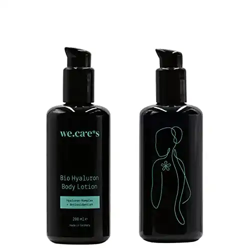 Hyaluron Bodylotion we.care – Bio Feuchtigkeitspflege für die Haut