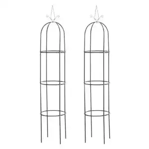 Rosenobelisk Clp Rosensäule Romantika V2 aus Metall