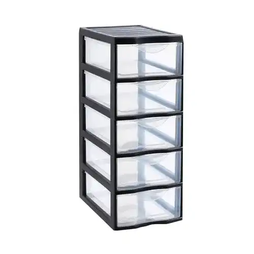 Schubladenschrank Sundis Orgamix mit 5 Schubladen im A4-Format