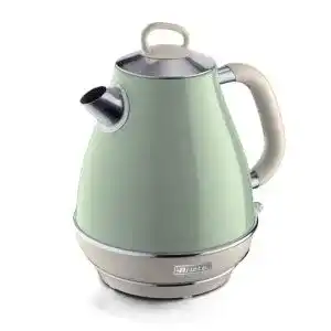 Ariete Vintage Wasserkocher 2869 mit 1,7 l Fassungsvermögen und Edelstahl-Gehäuse
