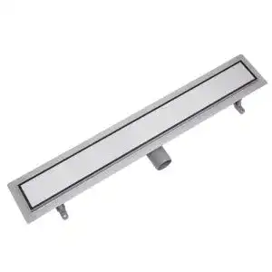Befliesbare Duschrinne Vogi Edelstahl Komplettset DUO 60 cm