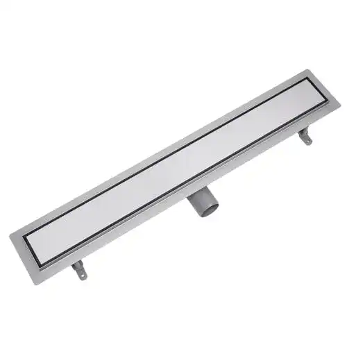 Befliesbare Duschrinne Vogi Edelstahl Komplettset DUO 60 cm