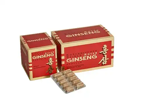 Koreanische Ginseng-Kapseln von KGV – Vitalität und Wohlbefinden