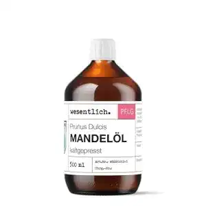 Körperöl Wesentlich Mandelöl kaltgepresst 500ml reines Öl