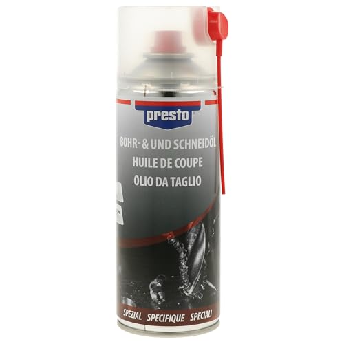Presto Bohr- und Schneidöl 400 ml – Schmiermittel für Metallbearbeitung