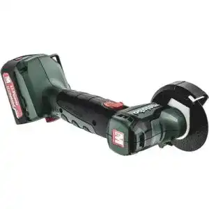 Mini-Winkelschleifer Metabo Akku Powermaxx mit 2 Akkus und Ladegerät