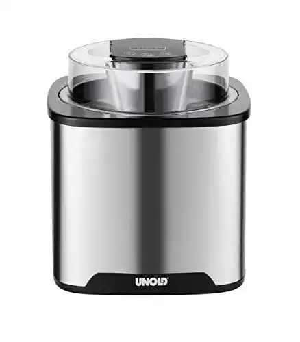 Unold 48855 Eismaschine Gelato – Speiseeisbereiter mit LCD-Display