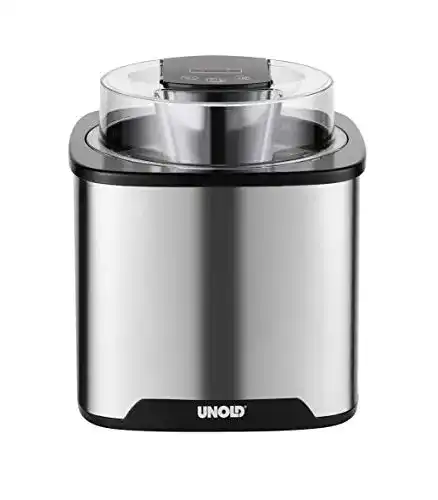 Unold 48855 Eismaschine Gelato – Speiseeisbereiter mit LCD-Display