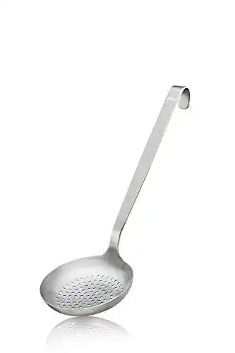 Schaumlöffel Gefu Baseline 32 cm mit hochgezogenem Rand für Klöße und Ravioli