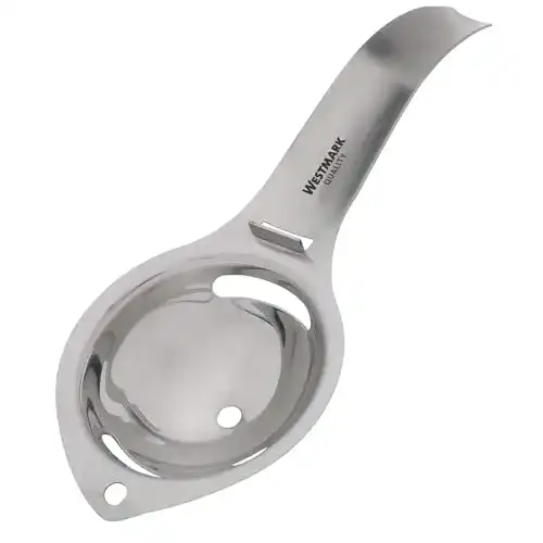 Eidottertrenner aus Edelstahl von Westmark, 16,7 cm, Silber