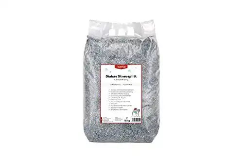 Streusplitt Ruemar 15 kg Sack als umweltfreundlicher Streusalzersatz