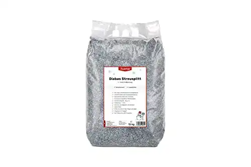 Streusplitt Ruemar 15 kg Sack als umweltfreundlicher Streusalzersatz