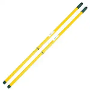 Besenstiel Novaliv Teleskop 2er Set 80-130 cm mit Gewinde