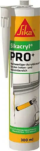 Maleracryl Sika Sikacryl PRO+ Acryldichtstoff Weiß