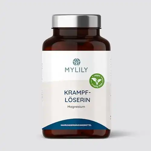 Magnesium Kapseln von MYLILY für Muskelentspannung und Balance