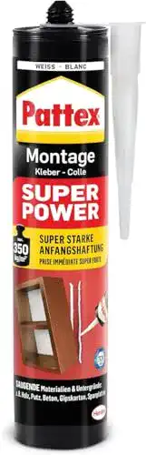 Pattex Montagekleber Super Power – Baukleber für innen und außen