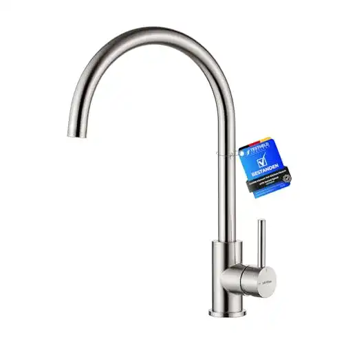 Küchenarmatur Grifema Wasserhahn mit Einhebelmischer und Hochdrucksystem