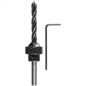 Holzbohrer KWB mit Senker und Tiefenstopp, Durchmesser 3 mm