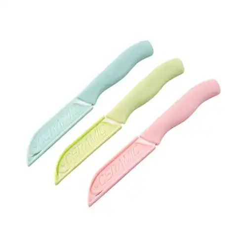 Keramikmesser WJIAEER 3-teiliges Set für die Küche