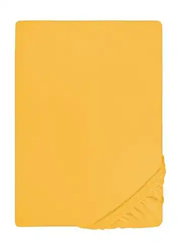 Spannbettlaken 180 x 200 von biberna aus Feinjersey