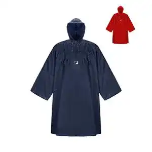 Hock Regenponcho für Wanderungen mit langen Ärmeln