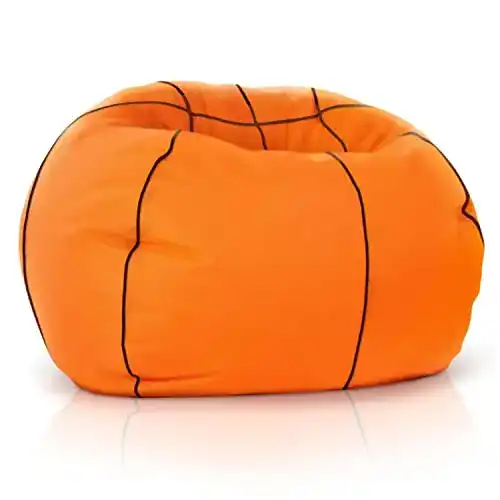 Sitzsack Outdoor Green Bean Basketball-Sitzsack befüllt