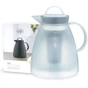 Alfi Isolierkanne Dan Tea Kunststoff 1,0 l, Weiß