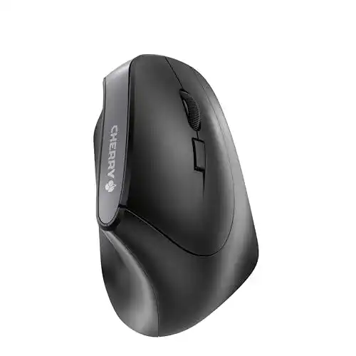 Ergonomische Cherry MW 4500 kabellose Maus für Rechtshänder