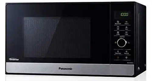 Panasonic Mikrowelle NN-GD38HSGTG mit Grill und Dampfgaren