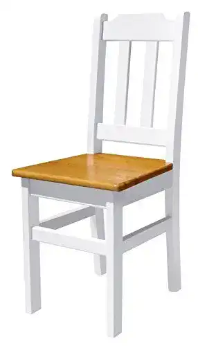 Esszimmerstuhl Koma aus massivem Kiefernholz für Zuhause und Gastronomie